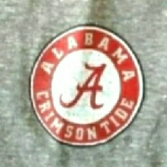 Crimson Tide Alabama T-shirt  Grey - Size (XL) - Picture 3 of 8